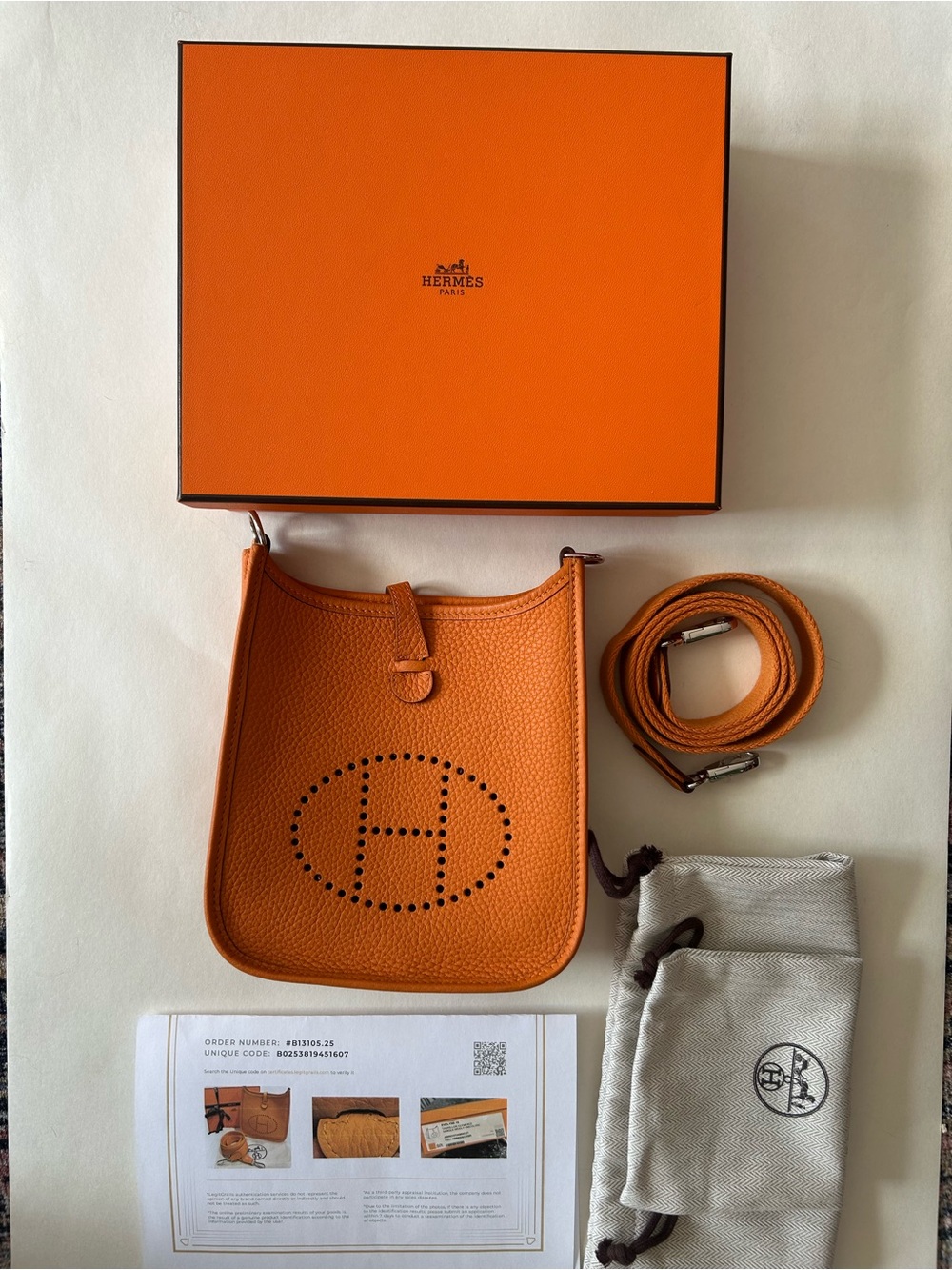 Hermès Clemence Evelyne 16 TPM